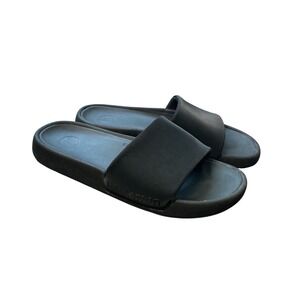 Lululemon Restfeel Slide Black Sandals LW9EF2S Kids Size 5